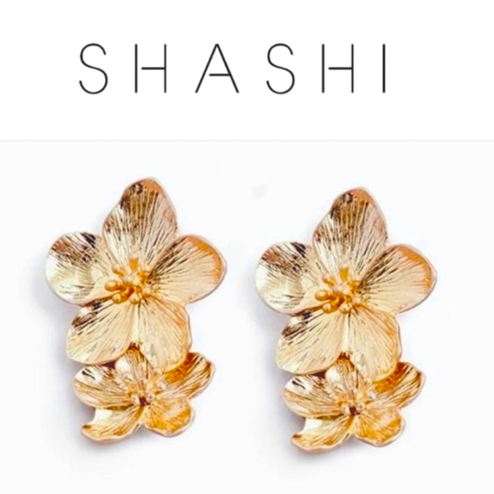 Brand NEW~ NWT Anthropologie Shashi Wild Flower Earrings